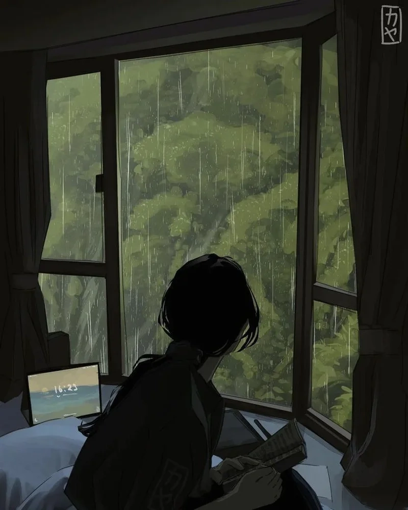 Avatar cute anime là hình ảnh dễ thương và có phần cô đơn trong các bức tranh anime
