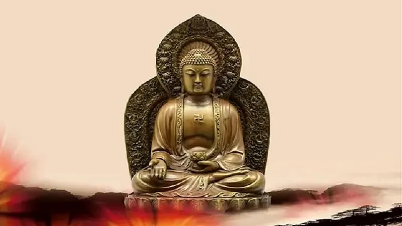 Hình Phật A Di Đà đẹp mang lại cảm giác thanh tịnh, an yên
