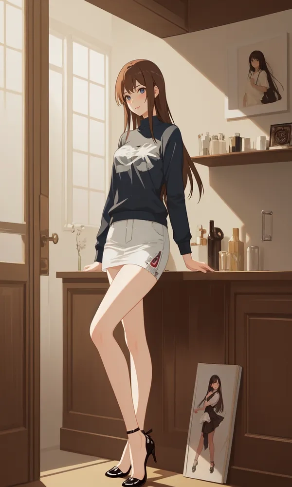 Vẻ đẹp quyến rũ của gái xinh anime sexy khiến ai cũng mê mẩn.