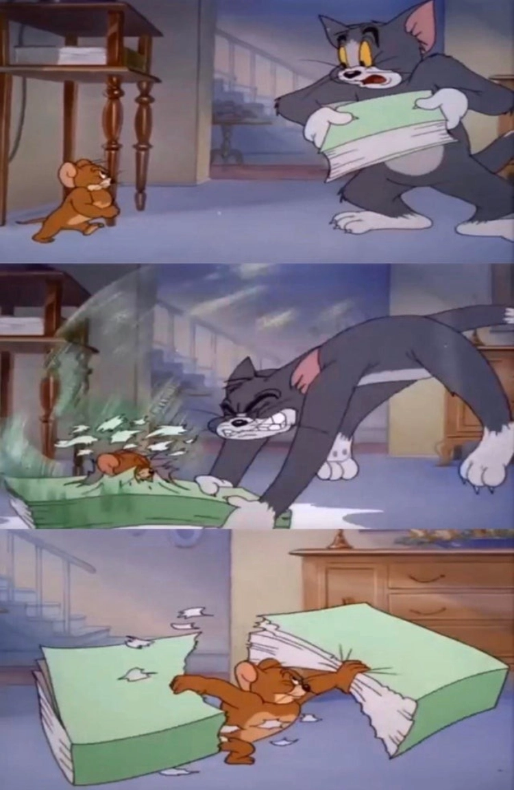 Hình hoạt hình Tom và Jerry cực kỳ dễ thương