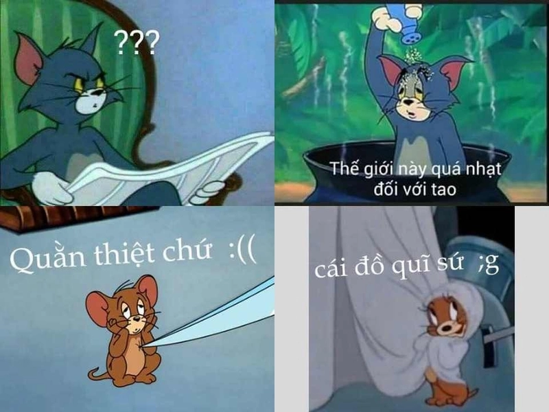 Hình ảnh phim hoạt hình Tom and Jerry siêu đẹp