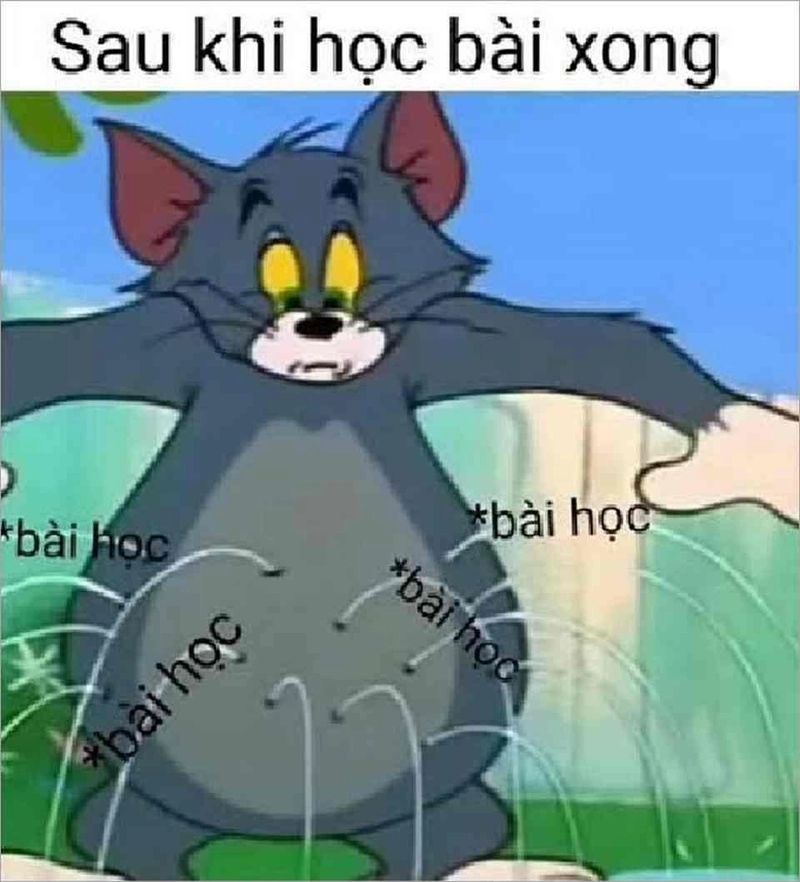 Hình ảnh mèo Tom và chuột Jerry siêu đáng yêu