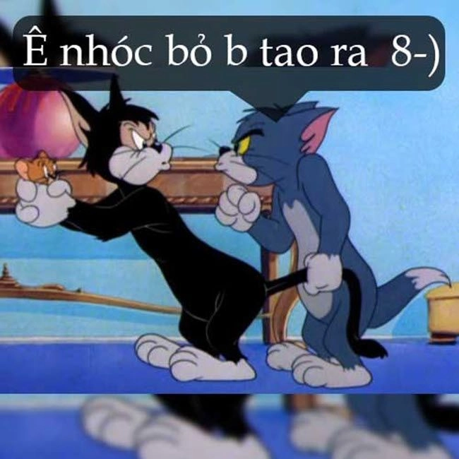 Ảnh mèo Tom and Jerry cực kỳ vui nhộn và đáng yêu