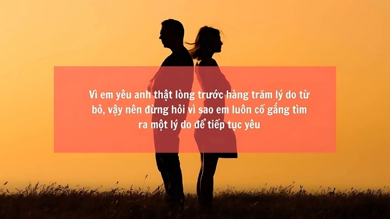 Top caption tình yêu lãng mạn không thể bỏ qua