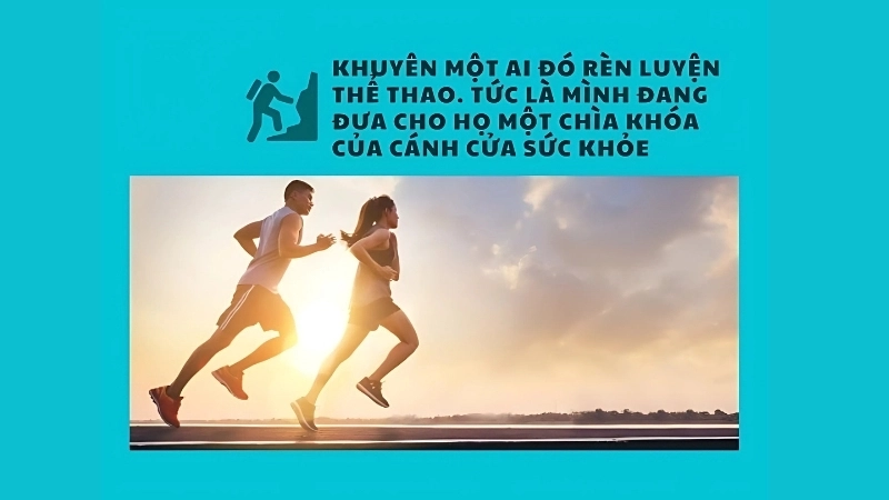 Những câu nói khi tập thể dục truyền cảm hứng