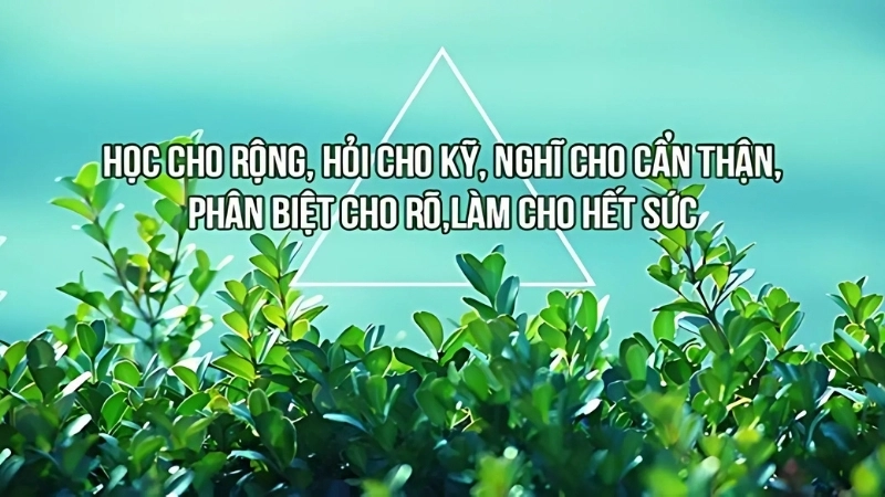 Top châm ngôn dành cho học sinh truyền cảm hứng học tập và rèn luyện