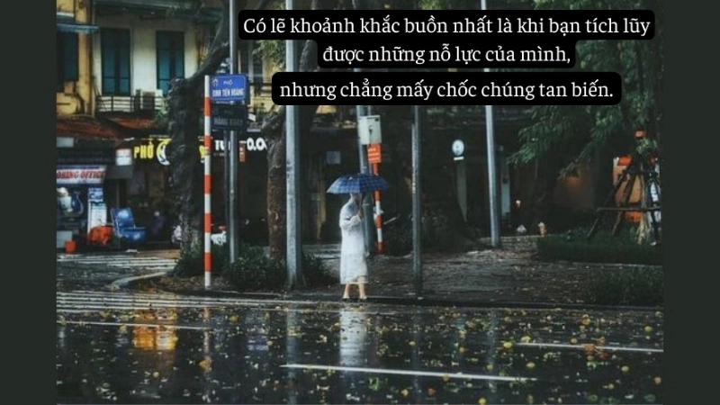 Stt tâm trạng cô đơn khi bạn cần một góc riêng