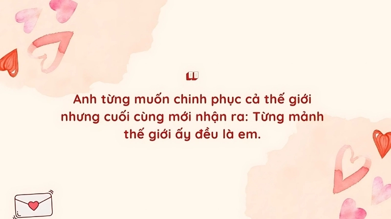 STT thả thính gái ngọt ngào khiến tim nàng rung rinh
