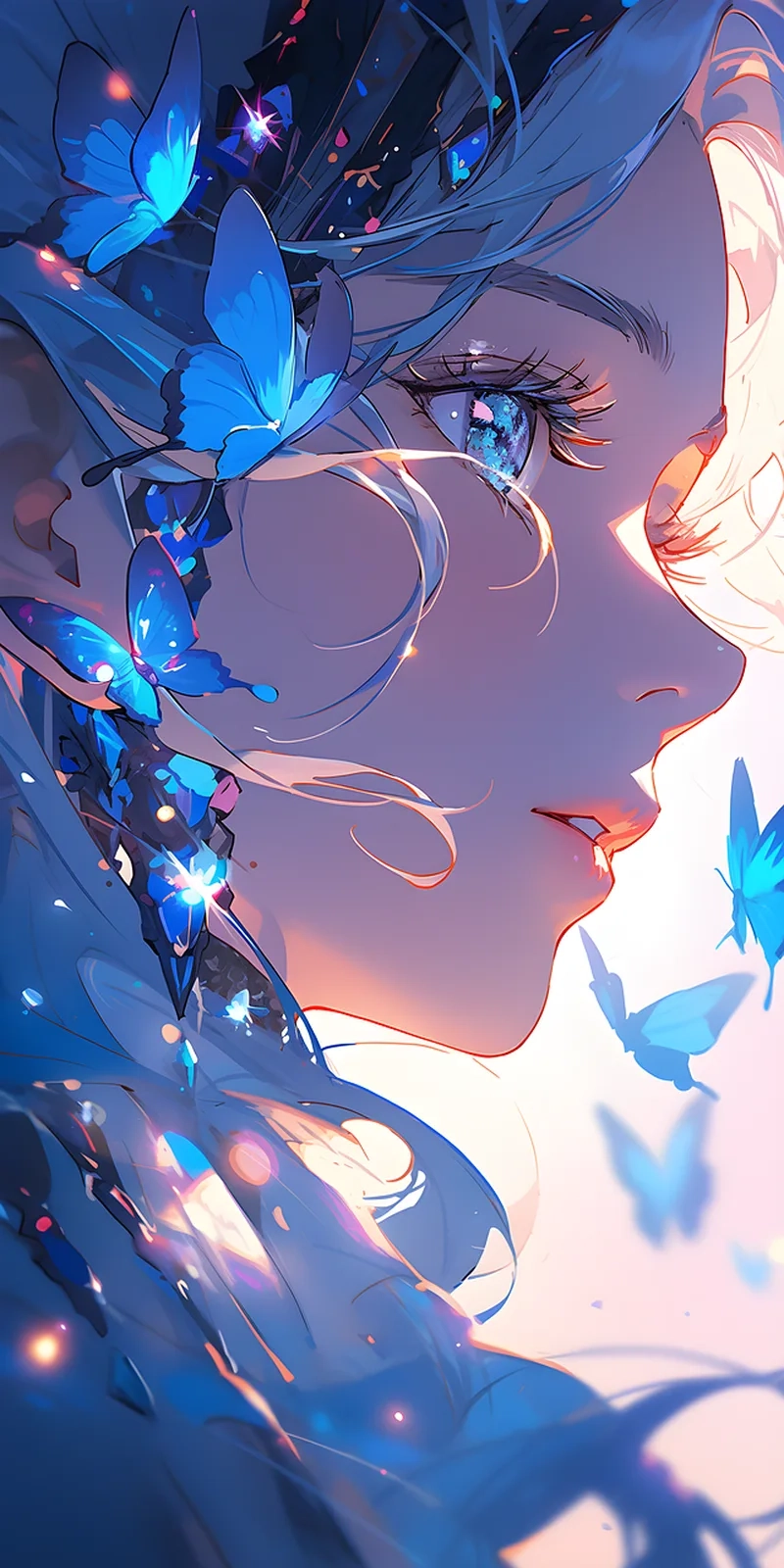 Lạnh lùng cuốn hút cùng ảnh anime gái lạnh lùng