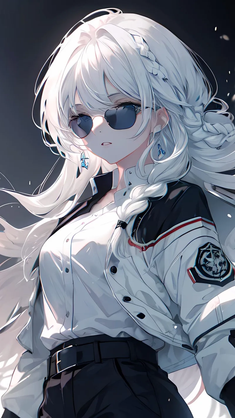 Thần thái đỉnh cao của ảnh anime gái ngầu lòi