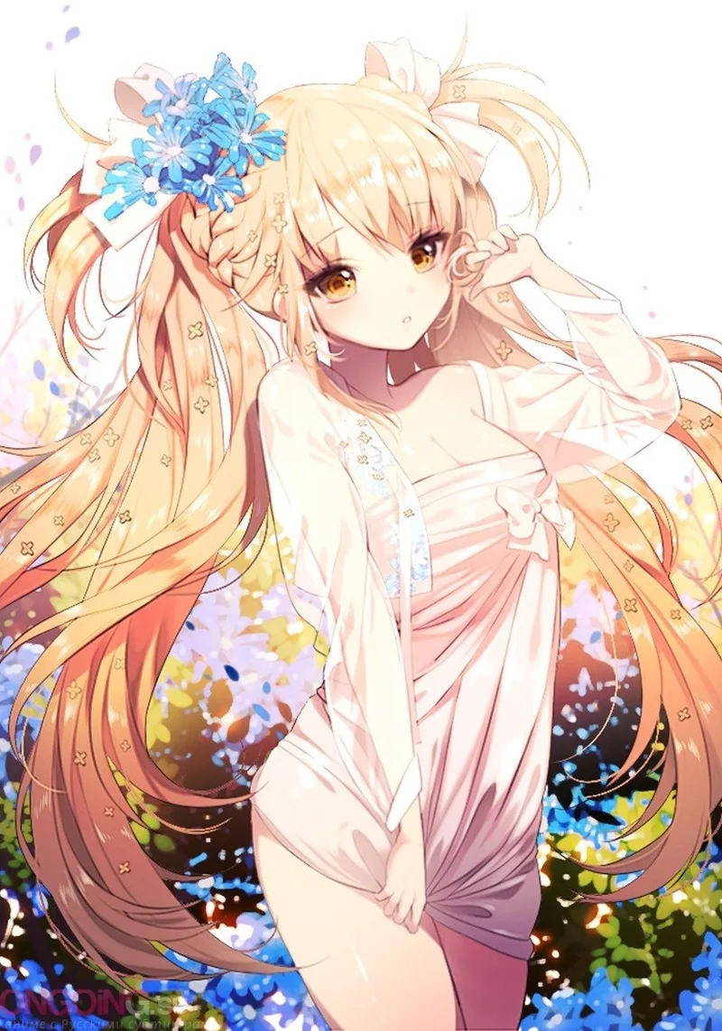 Đắm chìm nhan sắc qua ảnh anime xinh gái mơ màng