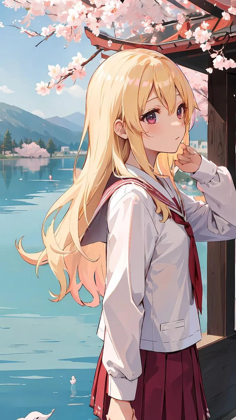 Vẻ đẹp rực rỡ qua từng ảnh avatar gái xinh anime