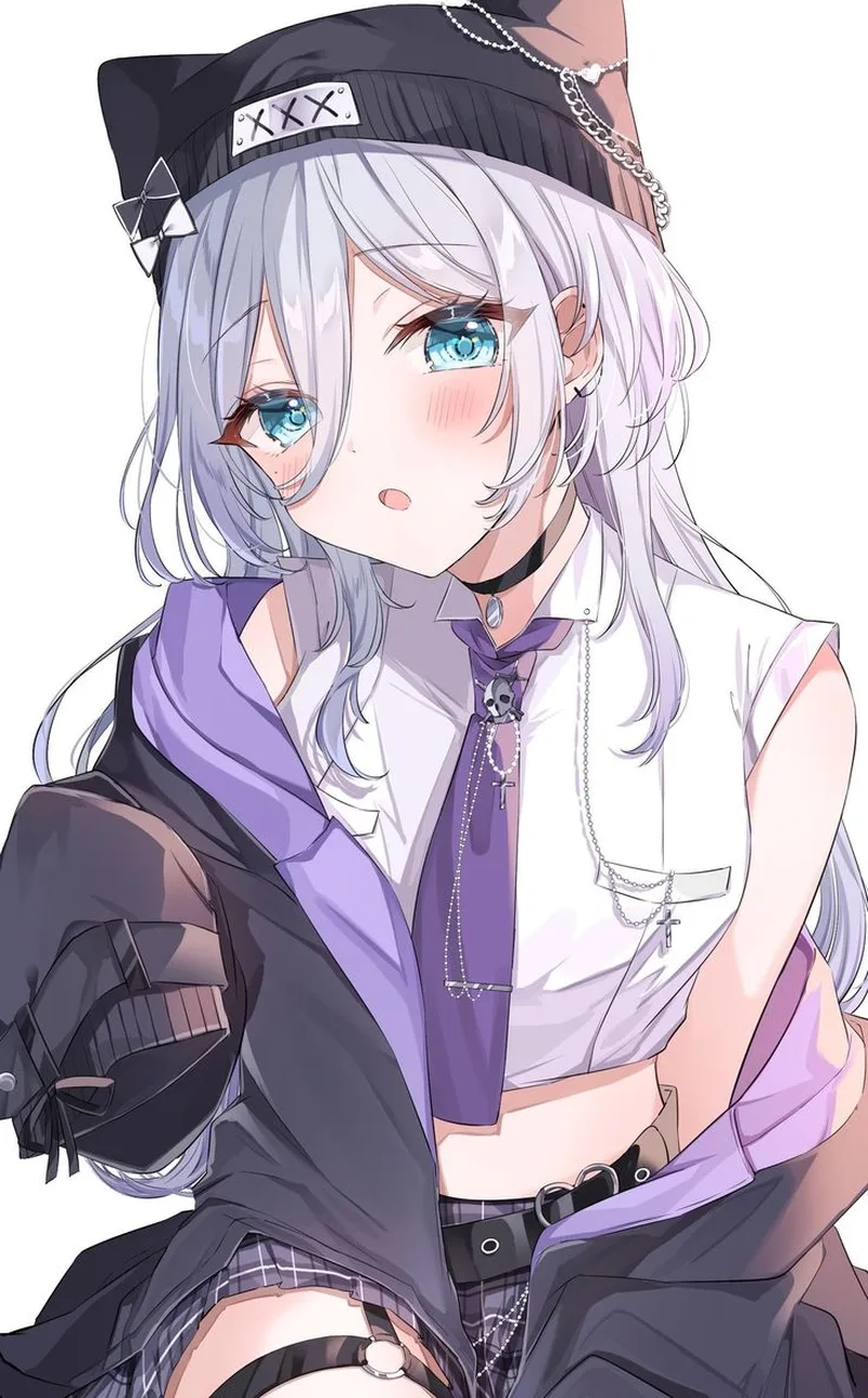 Vẻ đẹp cuốn hút trong ảnh con gái xinh anime