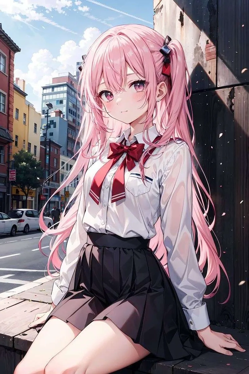 Chạm đến cảm xúc qua ảnh con gái yêu nhau anime