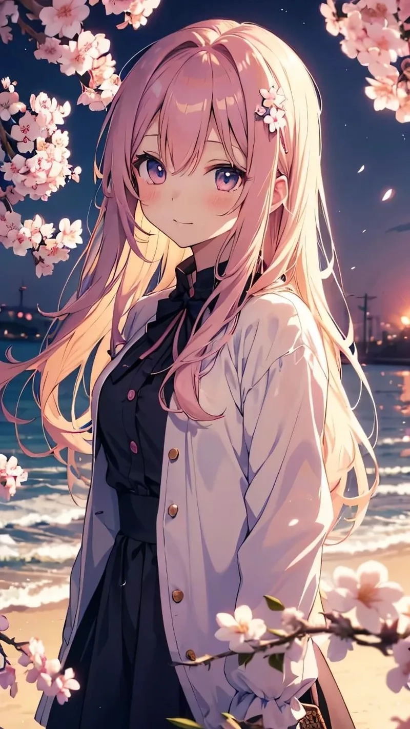 Khó rời mắt khỏi ảnh cô gái đẹp anime