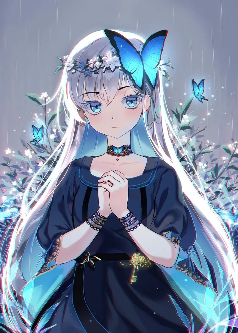 Cá tính nổi bật với ảnh gái anime cute ngầu lòi