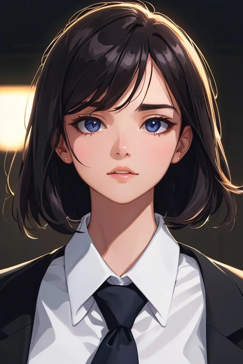 Kết hợp tinh tế giữa ngầu và dễ thương trong Hình ảnh anime nữ ngầu dễ thương