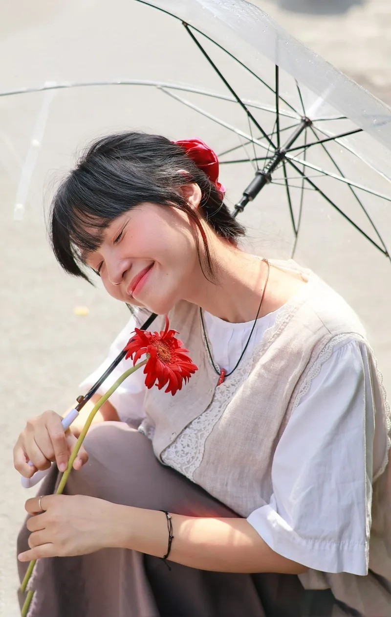 Duyên dáng tinh khôi từ hình ảnh cô gái dễ thương