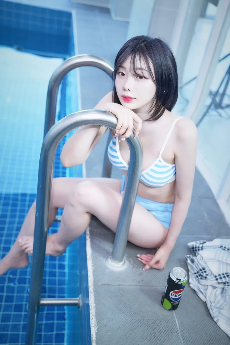 Nét kiều diễm ở ảnh gái hàn mặc bikini
