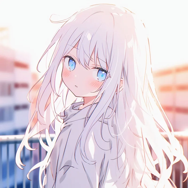 Ngọt ngào cảm xúc với ảnh nền điện thoại gái anime