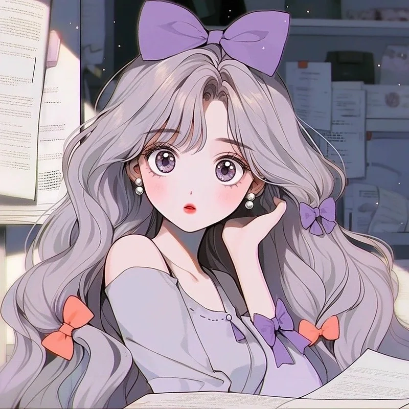 Ngầu mà dễ thương với avatar hình ảnh cô gái cute anime