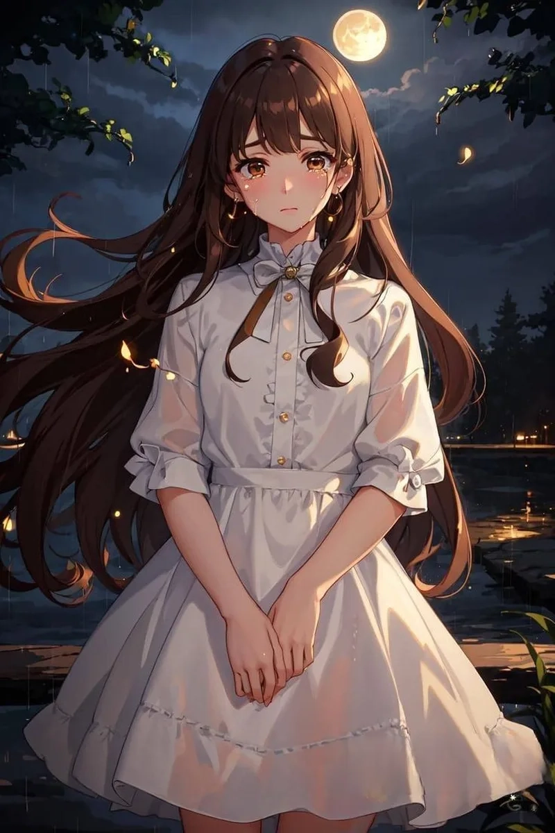 Sắc nét mê ly từ ảnh nền gái anime 4k