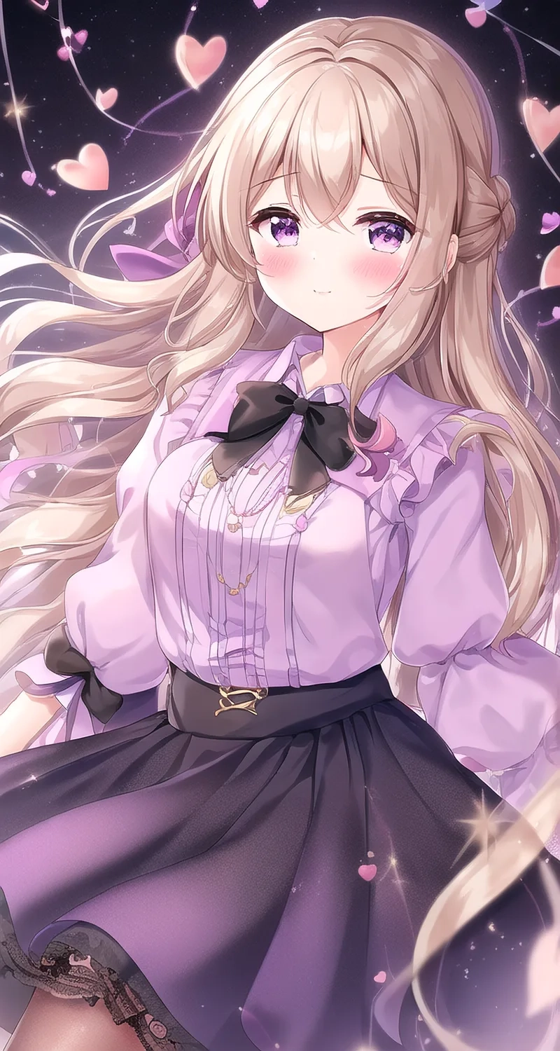 Đáng yêu vô hạn từ hình ảnh con gái anime cute