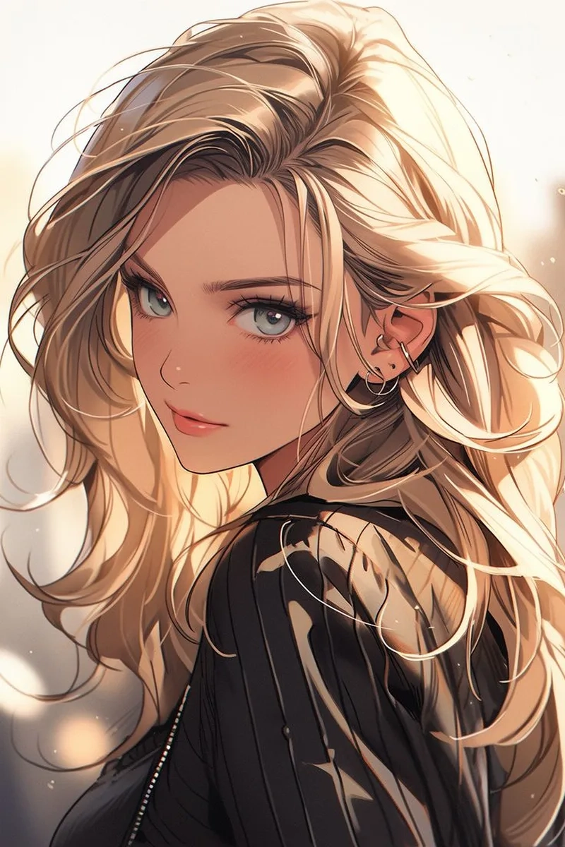 Khí chất mạnh mẽ từ ảnh anime con gái ngầu làm mê say