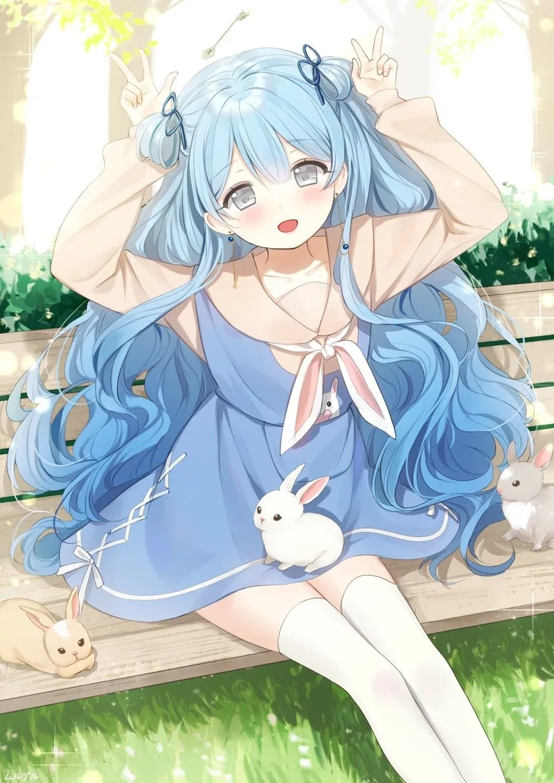Ngắm nhìn con gái ảnh anime con gái cực xinh