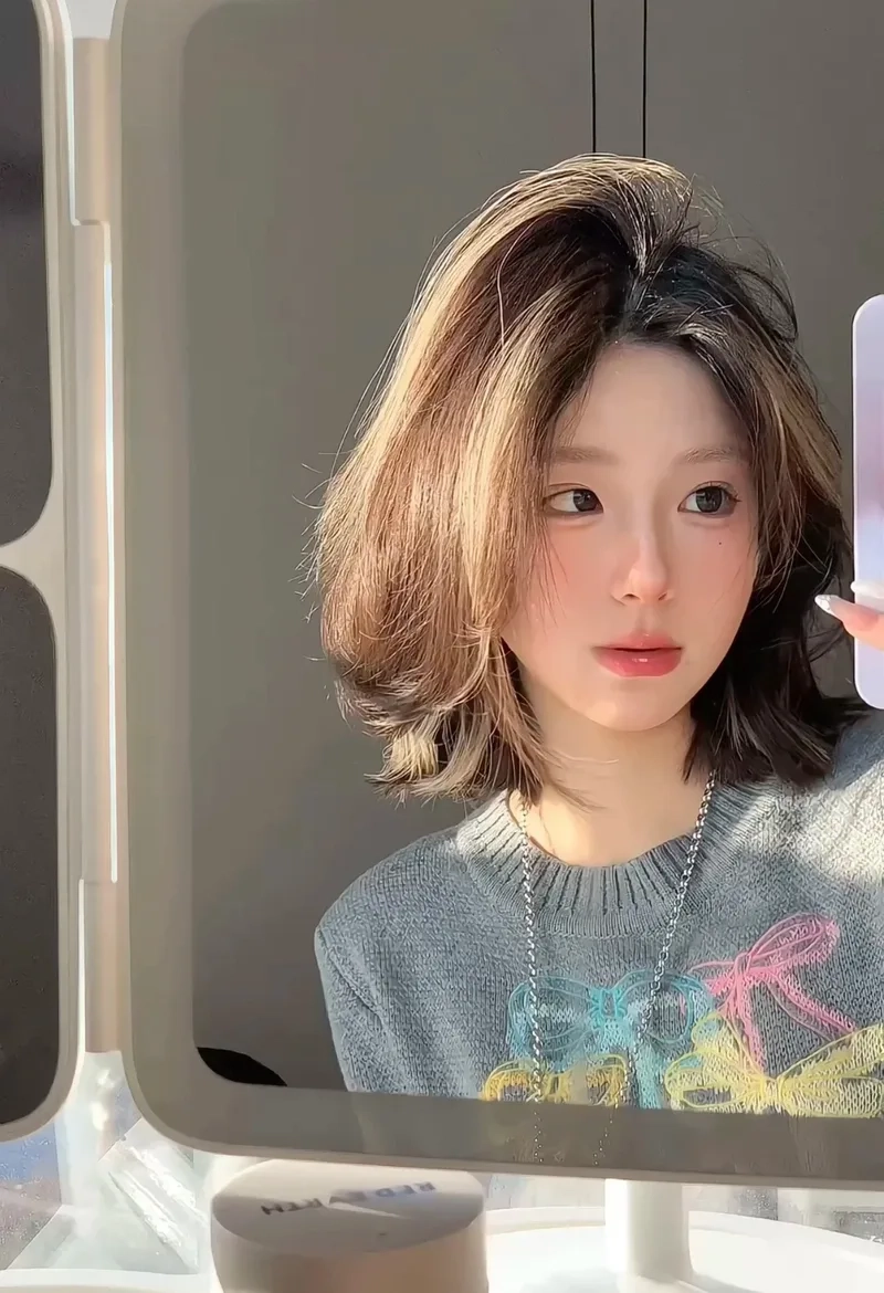 Thể hiện style năng động với Ảnh gái xinh tóc ngắn ngang vai