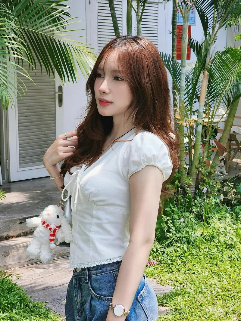 Khám phá nét dễ thương của gái xinh k9