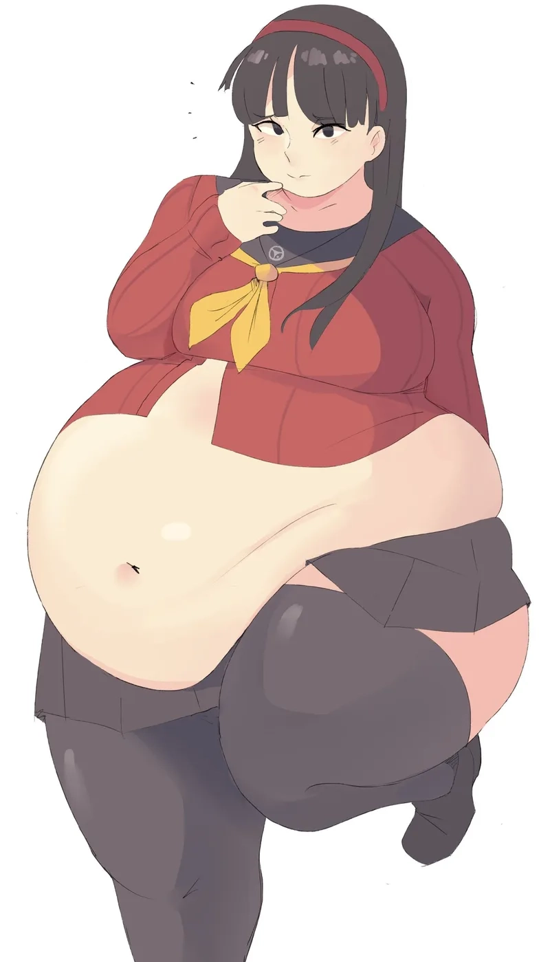 Ngắm nhìn Hình ảnh cô gái mập dễ thương hoạt hình HD siêu dễ thương
