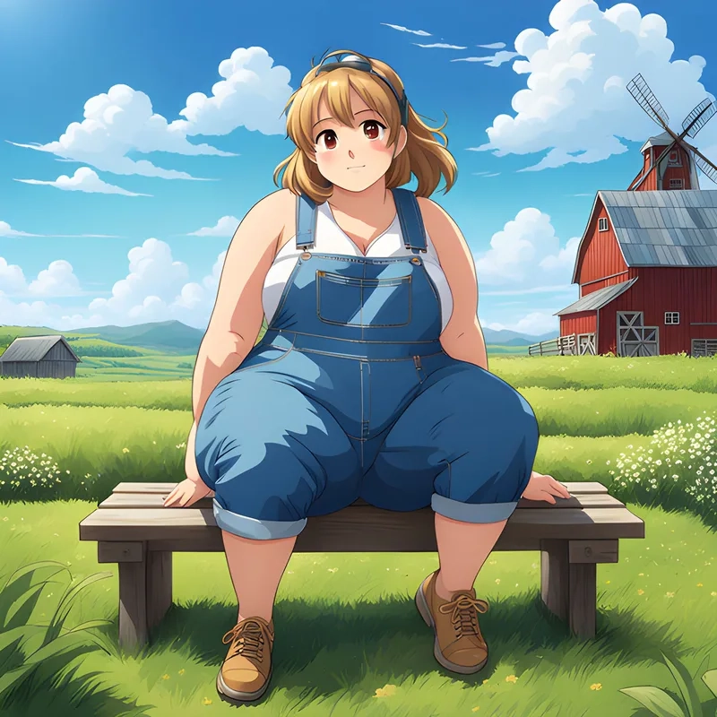 Bộ sưu tập Hình ảnh cô gái mập dễ thương vẽ tay đẹp nhất cực ấn tượng