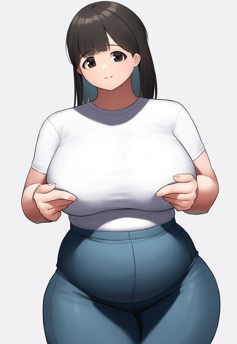 Vẻ đẹp tinh tế trong Hình ảnh cô gái mập dễ thương anime sắc nét