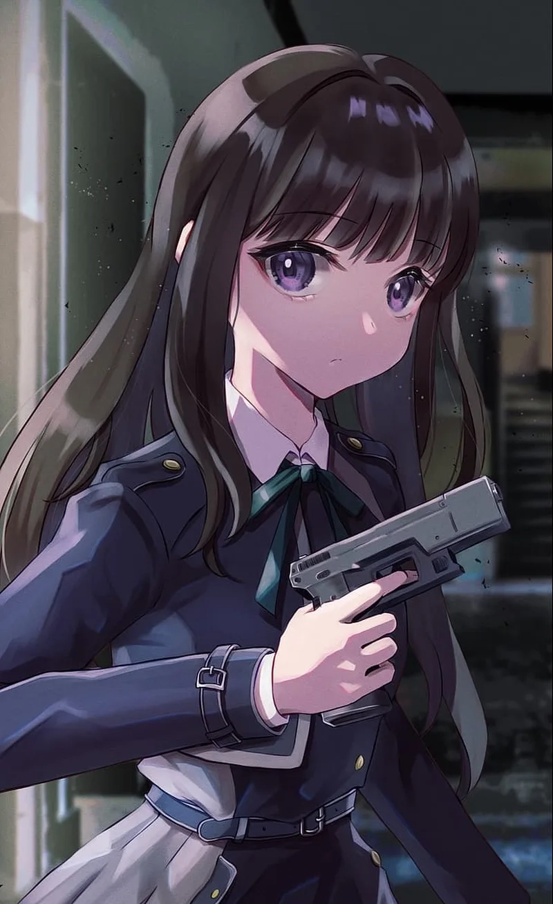 Cảm nhận sự tinh tế qua Hình nền anime nữ ngầu đáng yêu