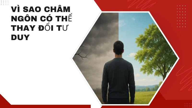 Vì sao châm ngôn có thể thay đổi tư duy